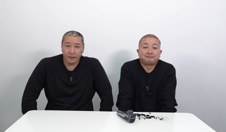 チョコレートプラネット松尾「素人」発言を謝罪!相方長田も連帯責任で丸刈りに